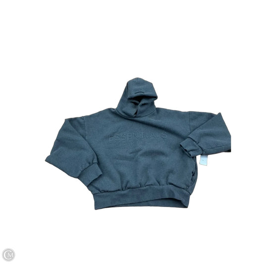 Sweatshirt Hoodie By Essentials In Grey, Size: M