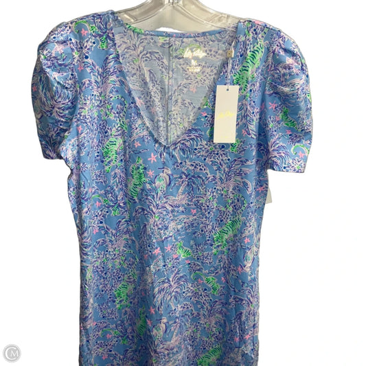 Dress Designer By Lilly Pulitzer In Blue, Size: M