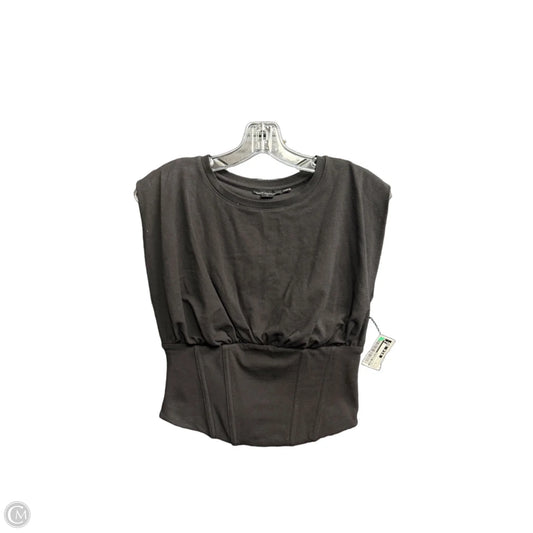 Top Sleeveless By Good American In Black, Size: M