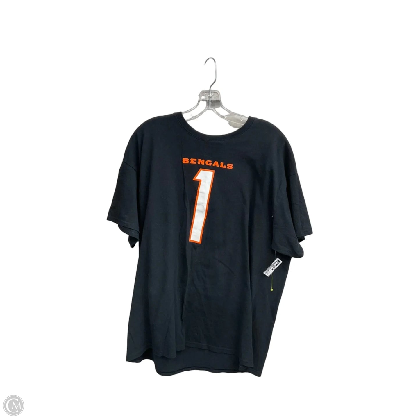 Top Short Sleeve By Nfl In Black, Size: Xl