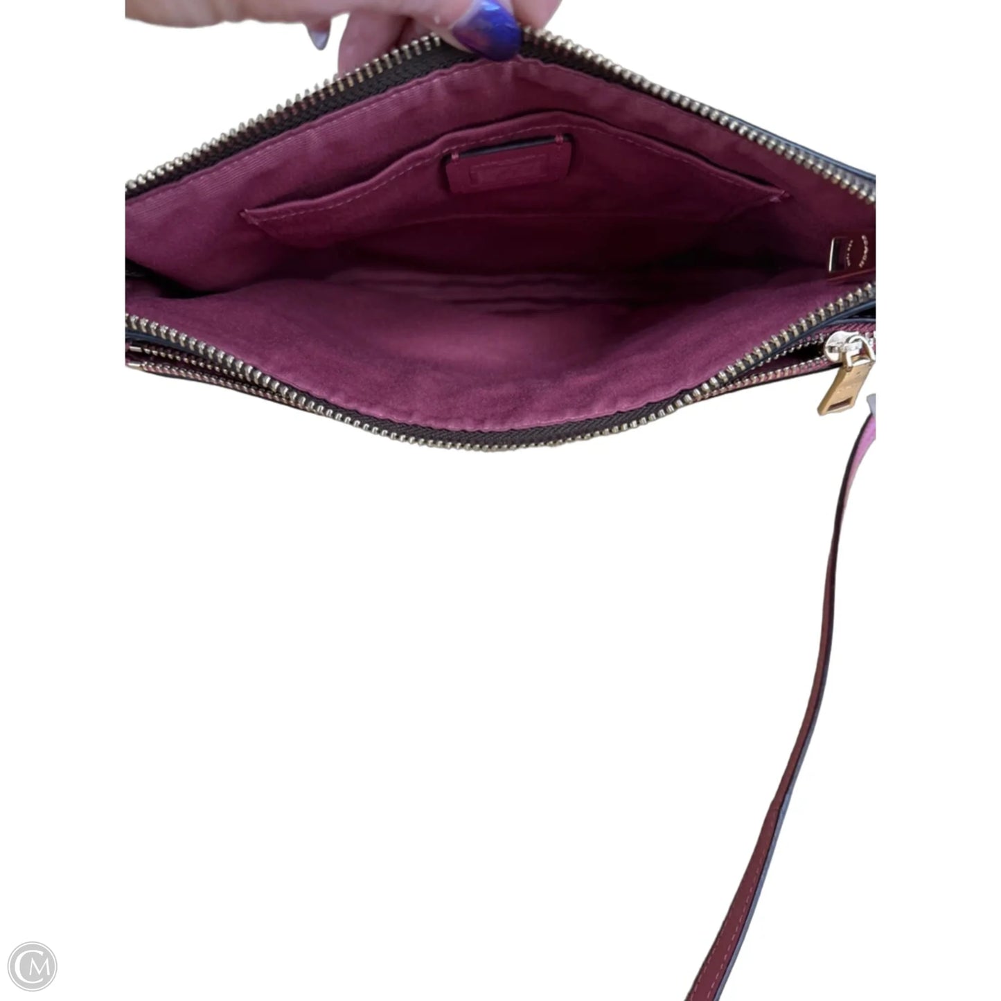 Crossbody Designer By Coach, Size: Medium