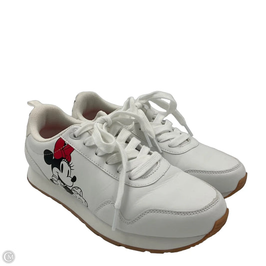 Shoes Sneakers By Clothes Mentor In White, Size: 9.5