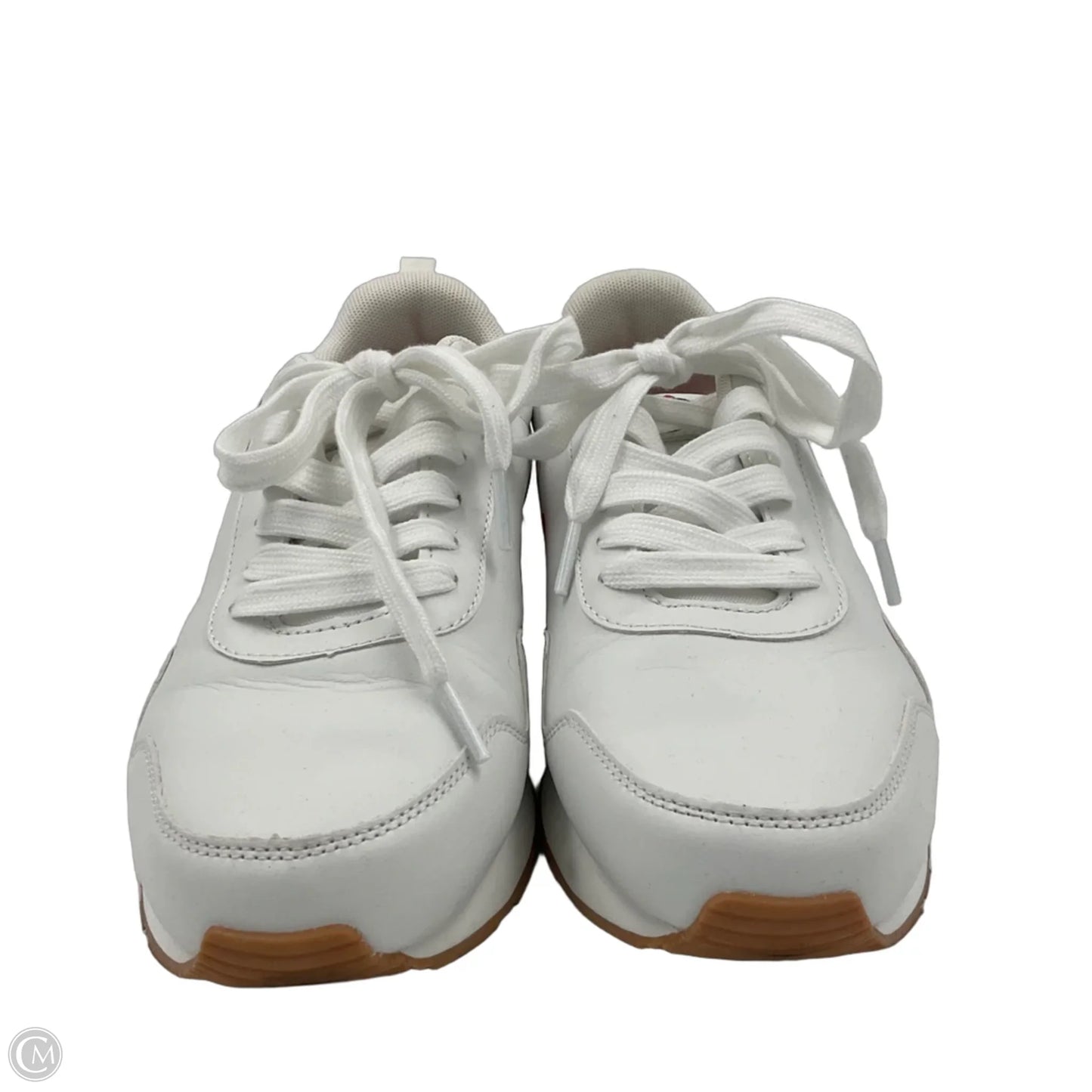 Shoes Sneakers By Clothes Mentor In White, Size: 9.5