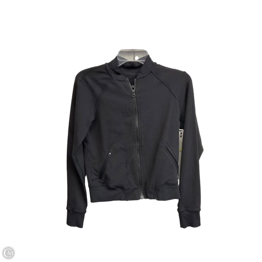 Athletic Jacket By Lululemon In Black, Size: 6