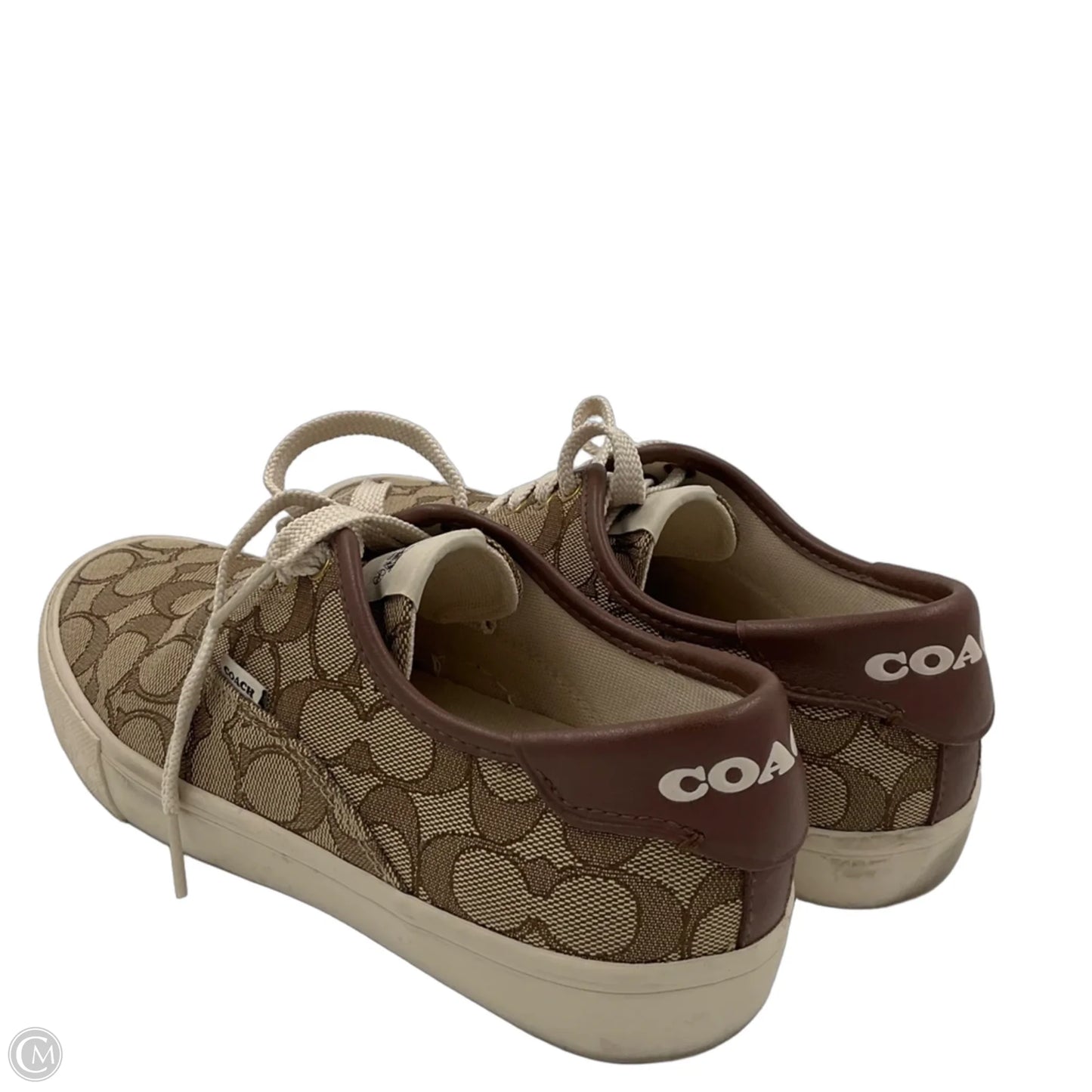 Shoes Designer By Coach In Beige, Size: 8