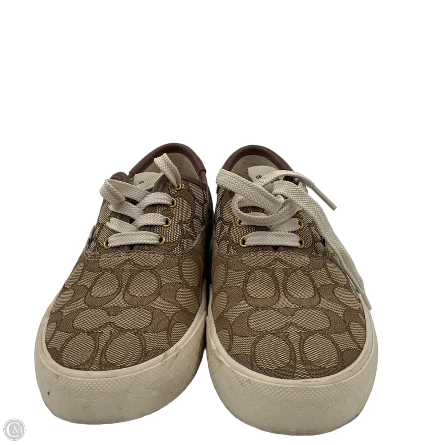 Shoes Designer By Coach In Beige, Size: 8
