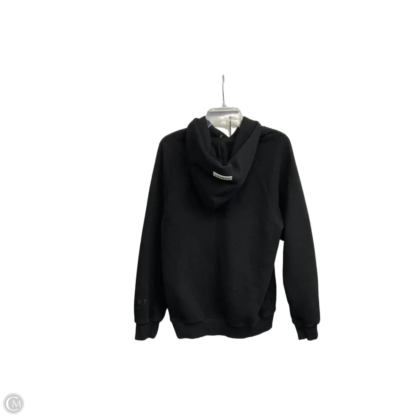 Sweatshirt Hoodie By Comfrt In Black, Size: S