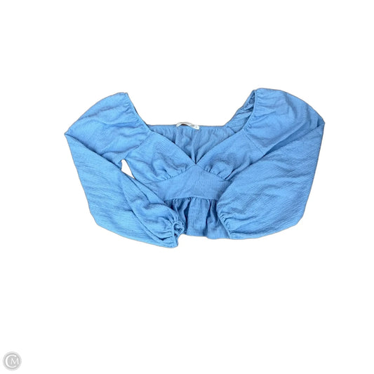 Top Long Sleeve By Altard State In Blue, Size: S