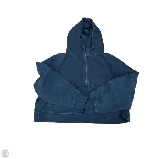 Athletic Sweatshirt Hoodie By Lululemon In Black, Size: Xl