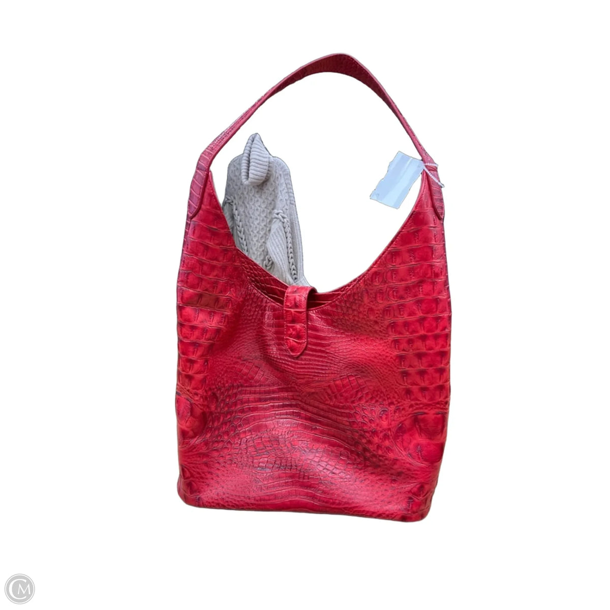 Handbag Designer By Brahmin, Size: Large