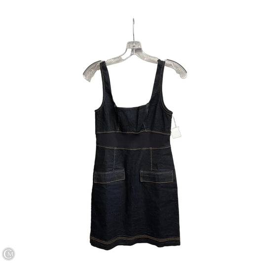 Dress Casual Short By Anthropologie In Black Denim, Size: 0