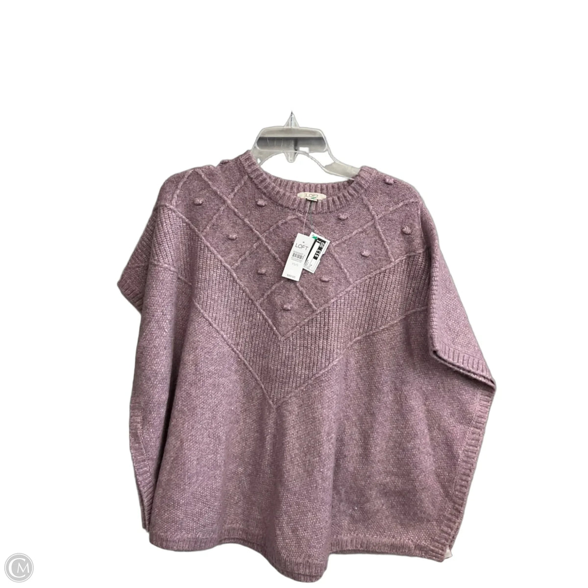 Sweater By Loft In Purple, Size: S
