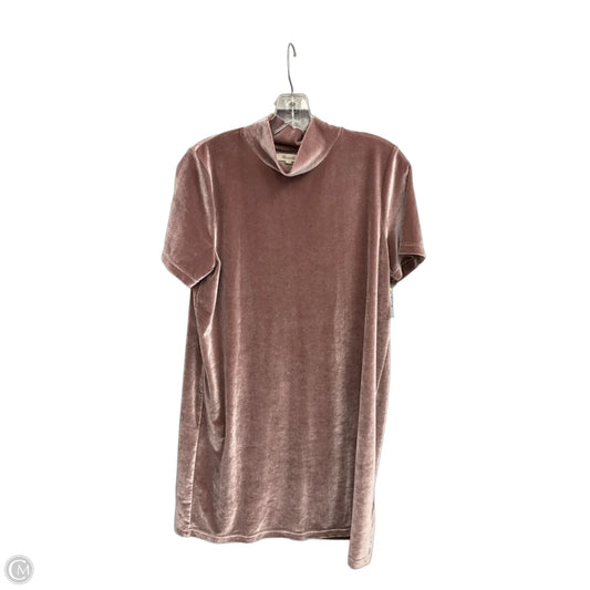 Dress Causal Short By Madewell In Pink, Size: L