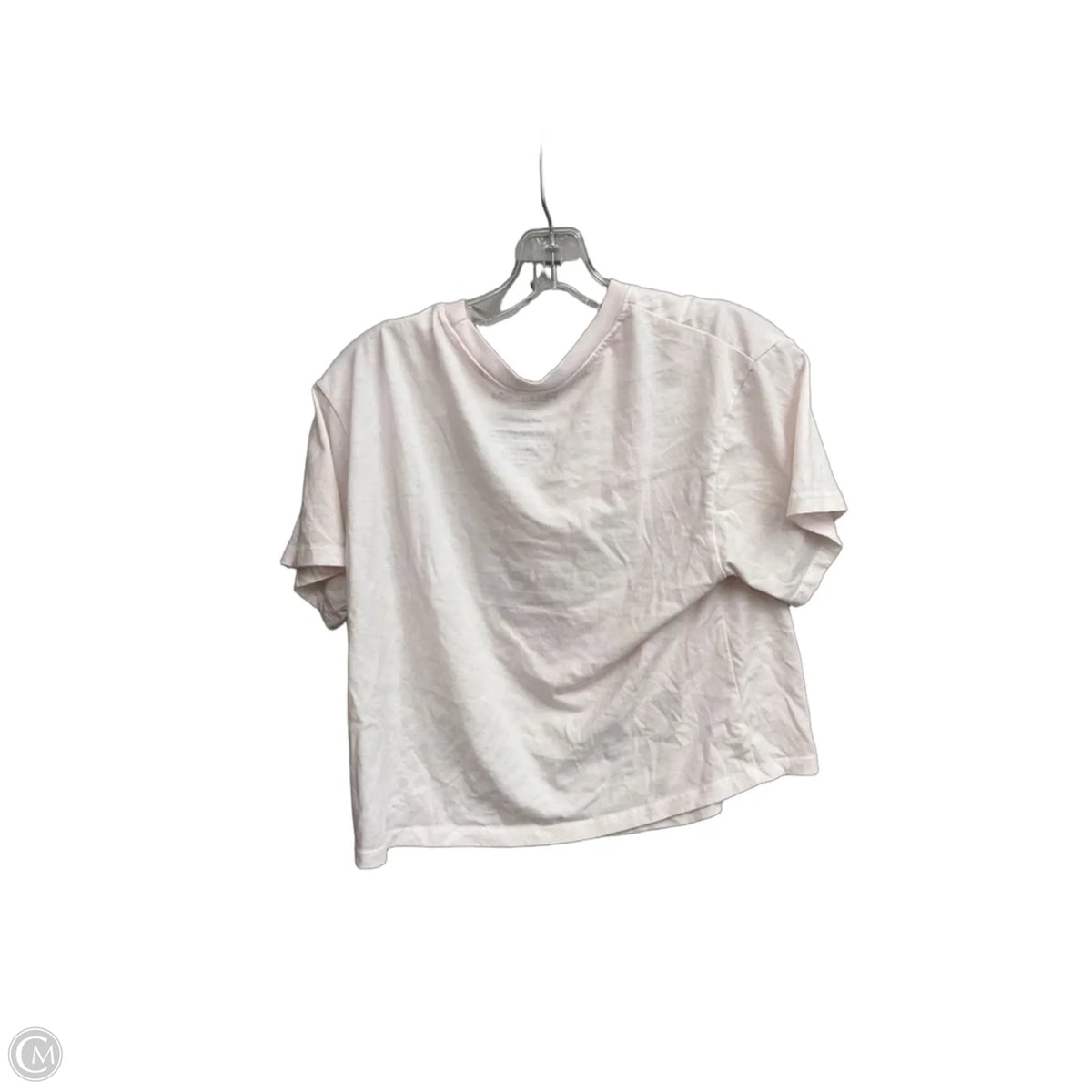 Top Short Sleeve By Clothes Mentor In Pink, Size: L