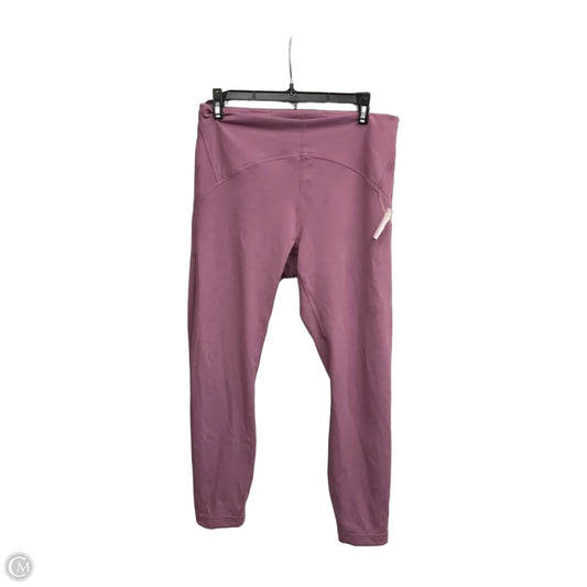 Athletic Leggings By Lululemon In Purple, Size: 12