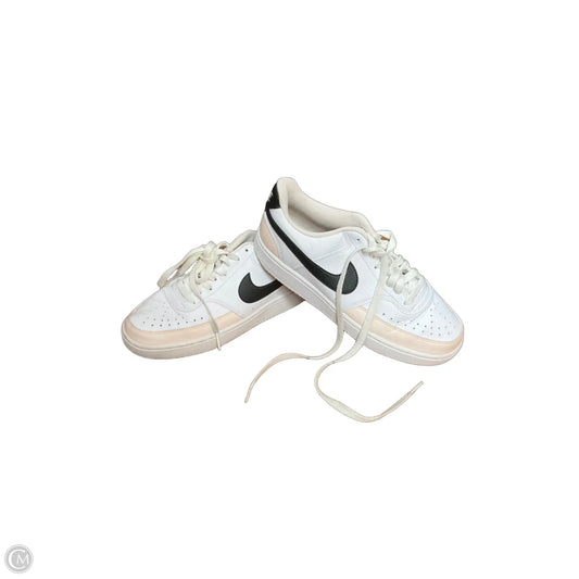 Shoes Athletic By Nike In White, Size: 7.5