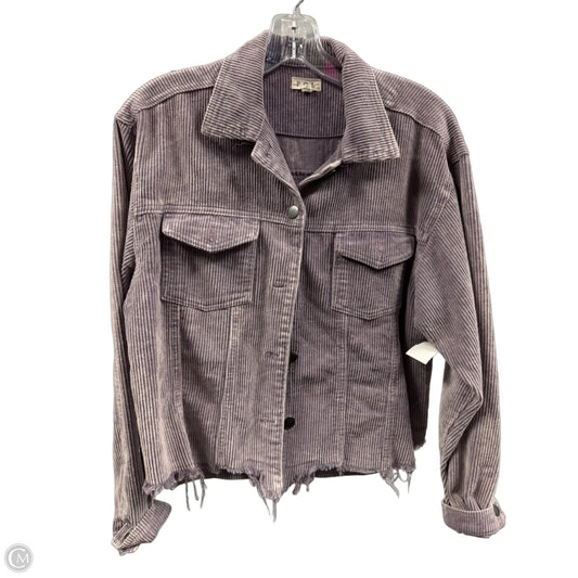 Jacket Other By Pol In Purple, Size: S