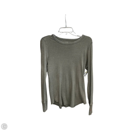 Top Long Sleeve By Aerie In Green, Size: L