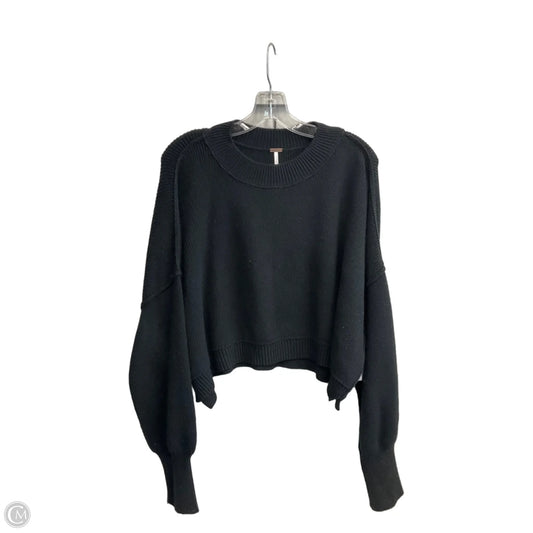 Sweater By Free People In Black, Size: Xs