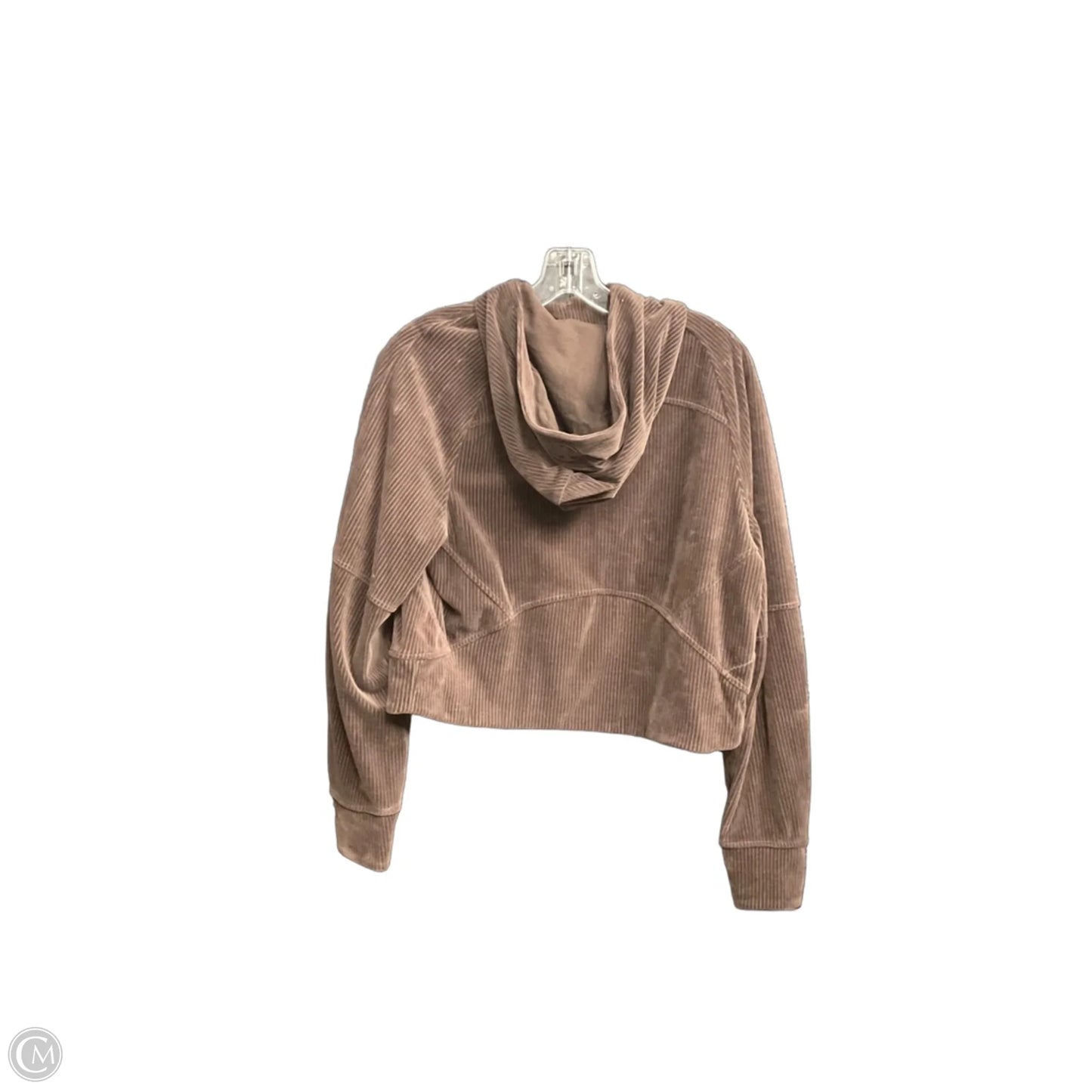 Sweatshirt Hoodie By Lululemon In Brown, Size: Xs