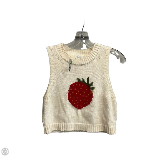 Tank Top By Le Lis In White, Size: S