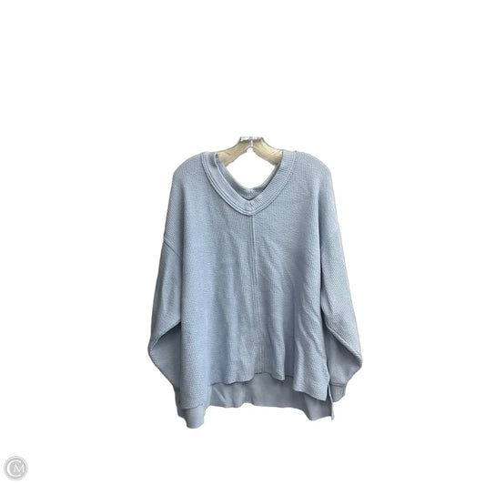 Sweater By Aerie In Blue, Size: L