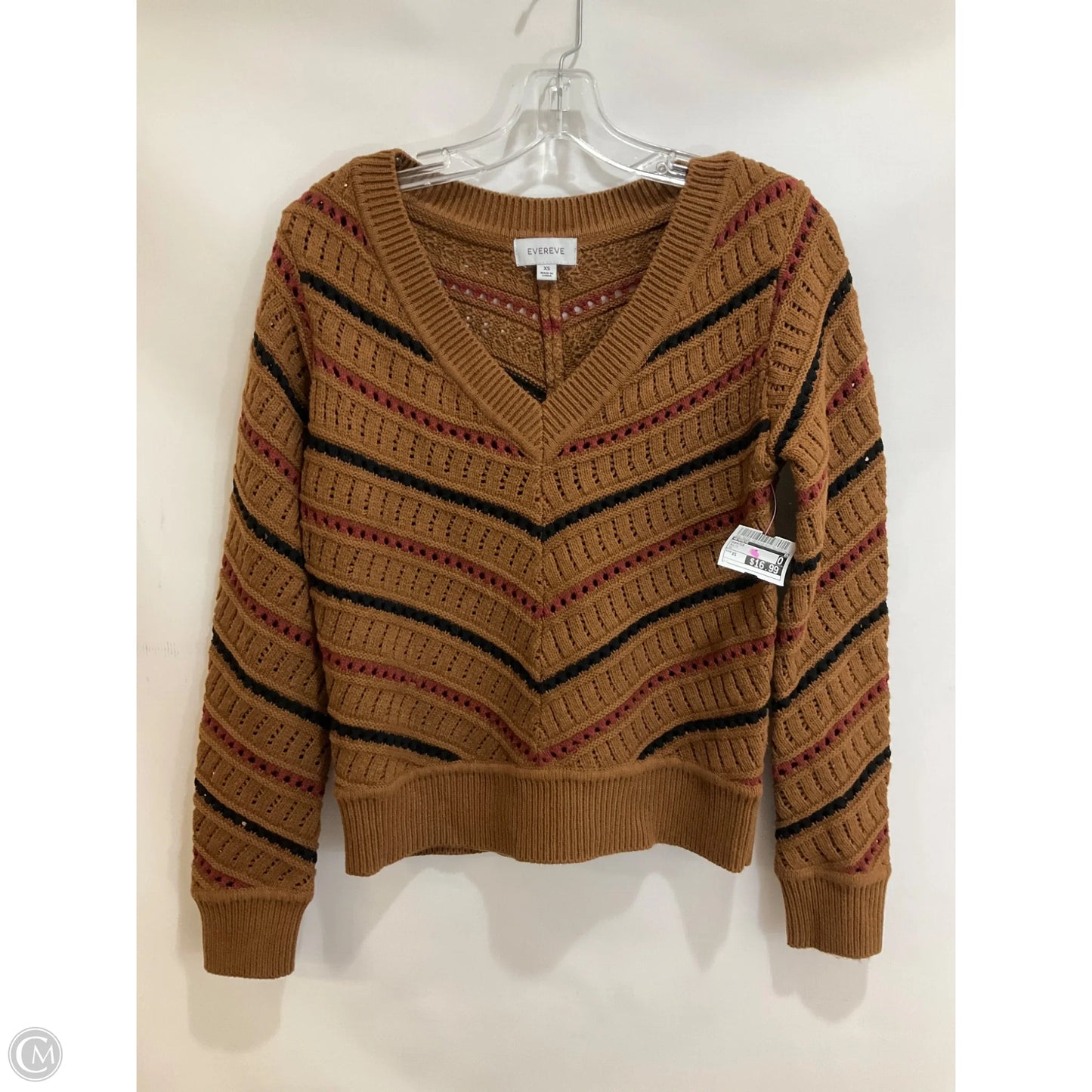 Sweater By Evereve In Multi-colored, Size: Xs