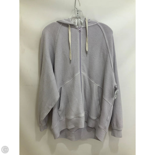 Athletic Jacket By Aerie In Purple, Size: M
