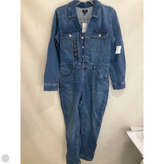 Jumpsuit By J. Crew In Blue Denim, Size: 4