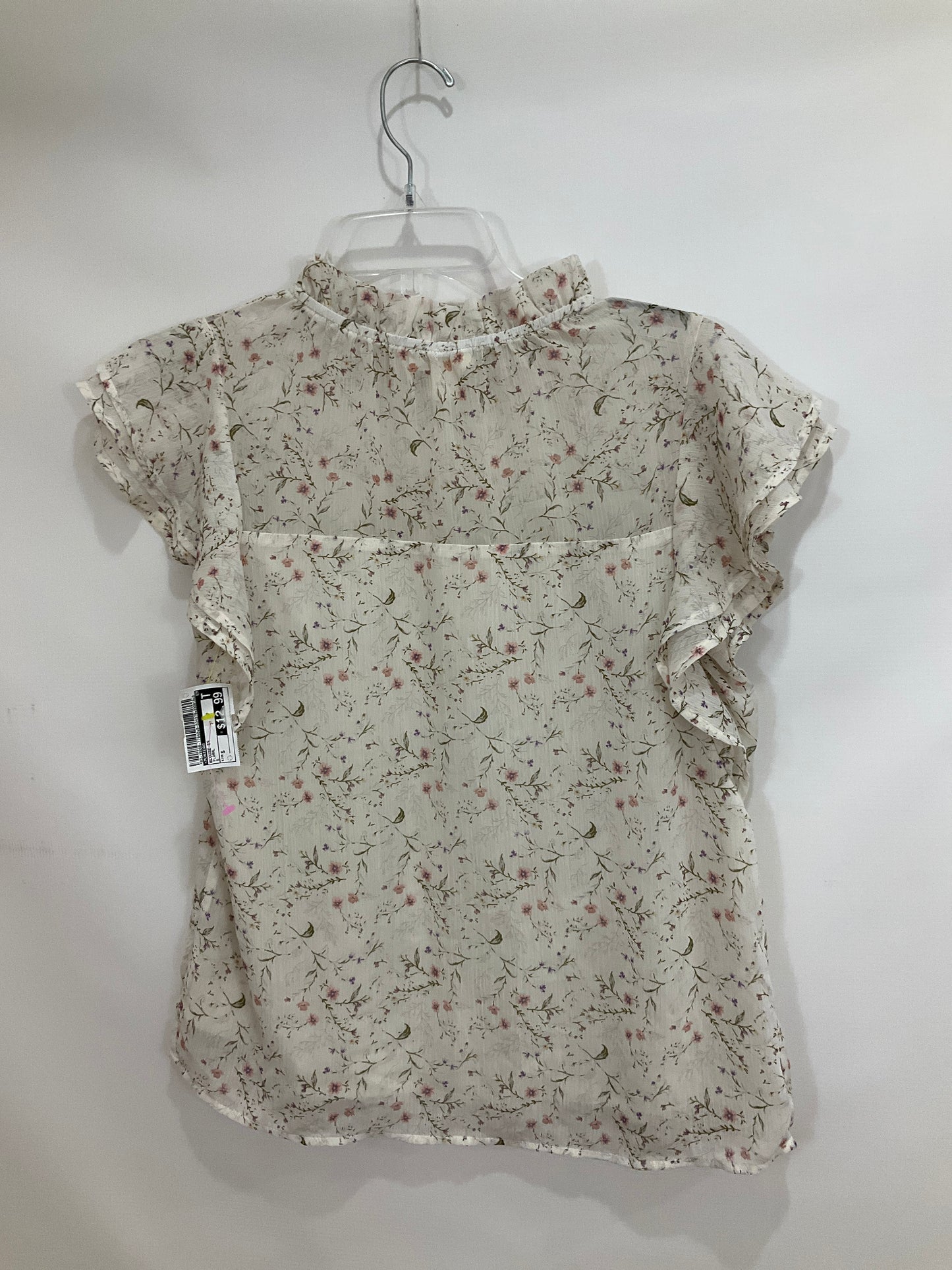 Blouse Short Sleeve By Monteau  Size: S