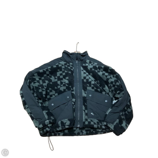 Athletic Fleece By Joy Lab In Black & Green, Size: M