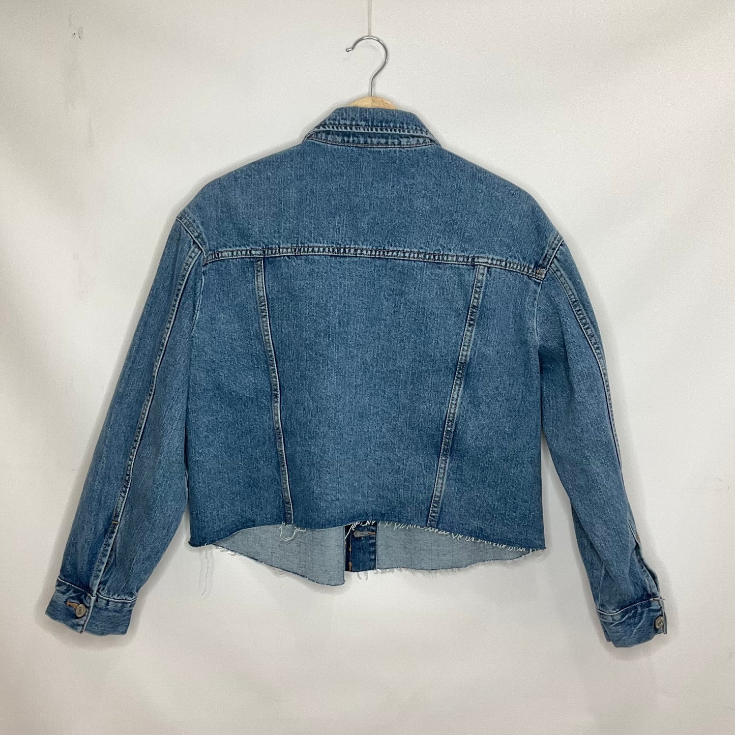 Blue Denim Jacket Denim Old Navy, Size S