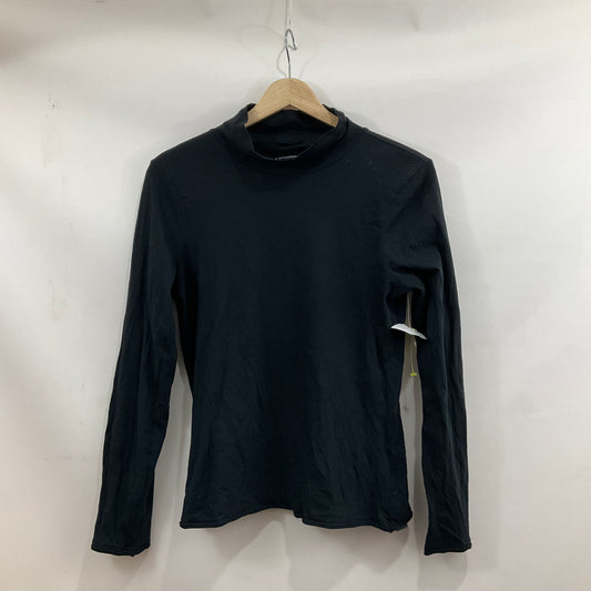 Top Long Sleeve Basic By Anthropologie In Black, Size: M