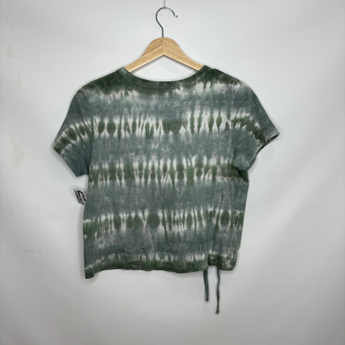 Tie Dye Print Top Short Sleeve Aerie, Size S