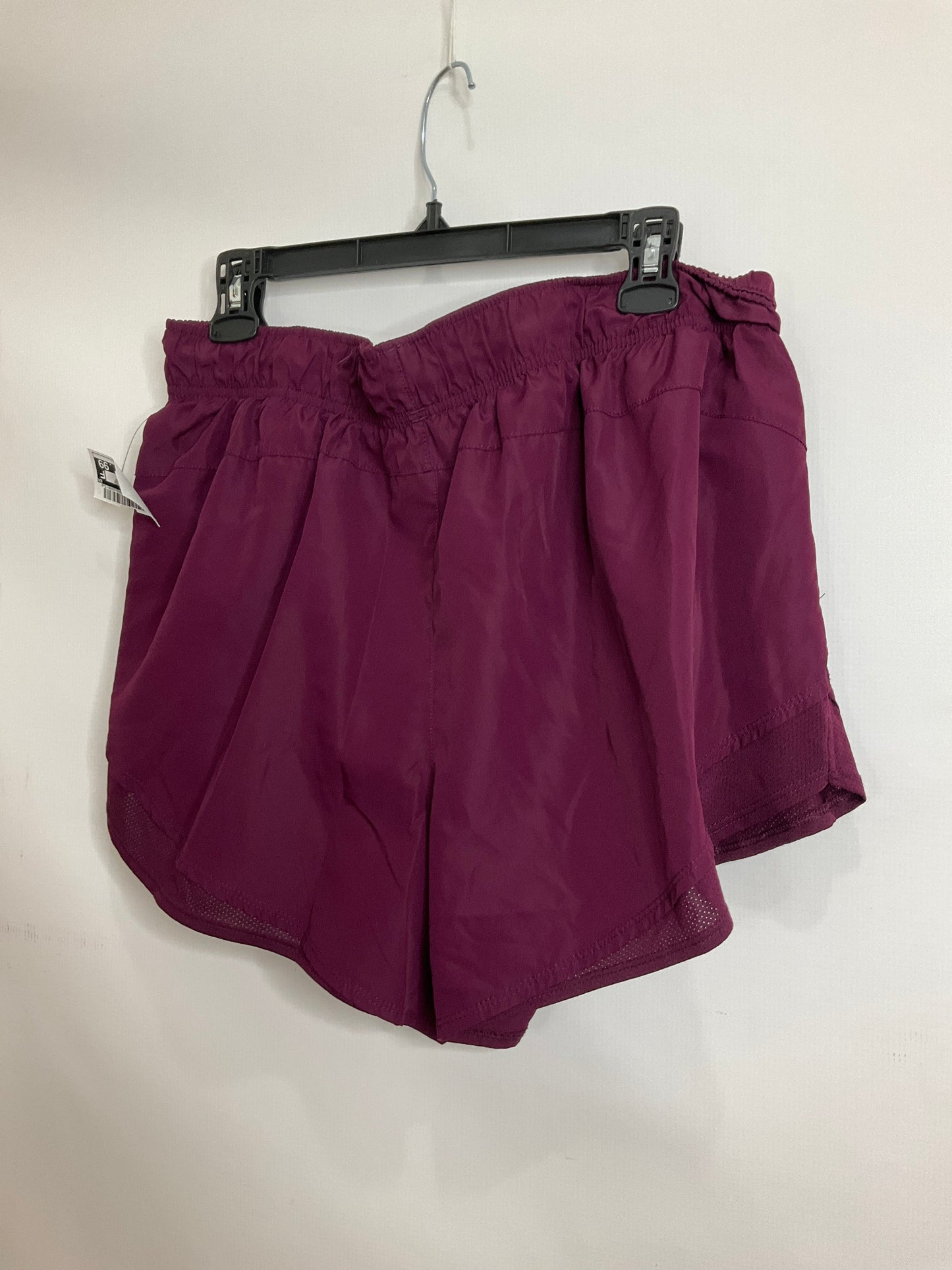 Purple Athletic Shorts Athletic Works, Size Xl