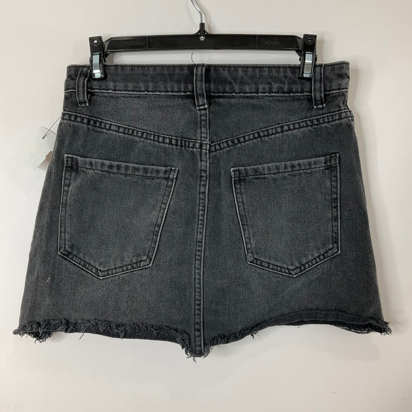 Black Denim Skirt Mini & Short We The Free, Size 2