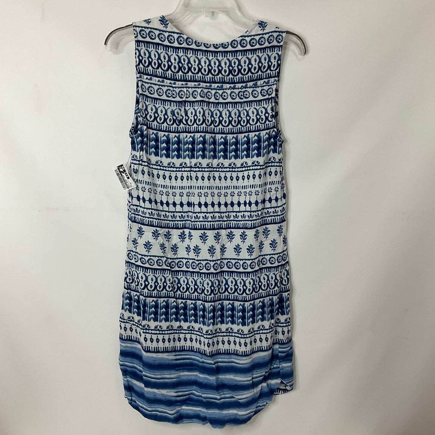 Blue & White Dress Casual Short Beachlunchlounge, Size Xs