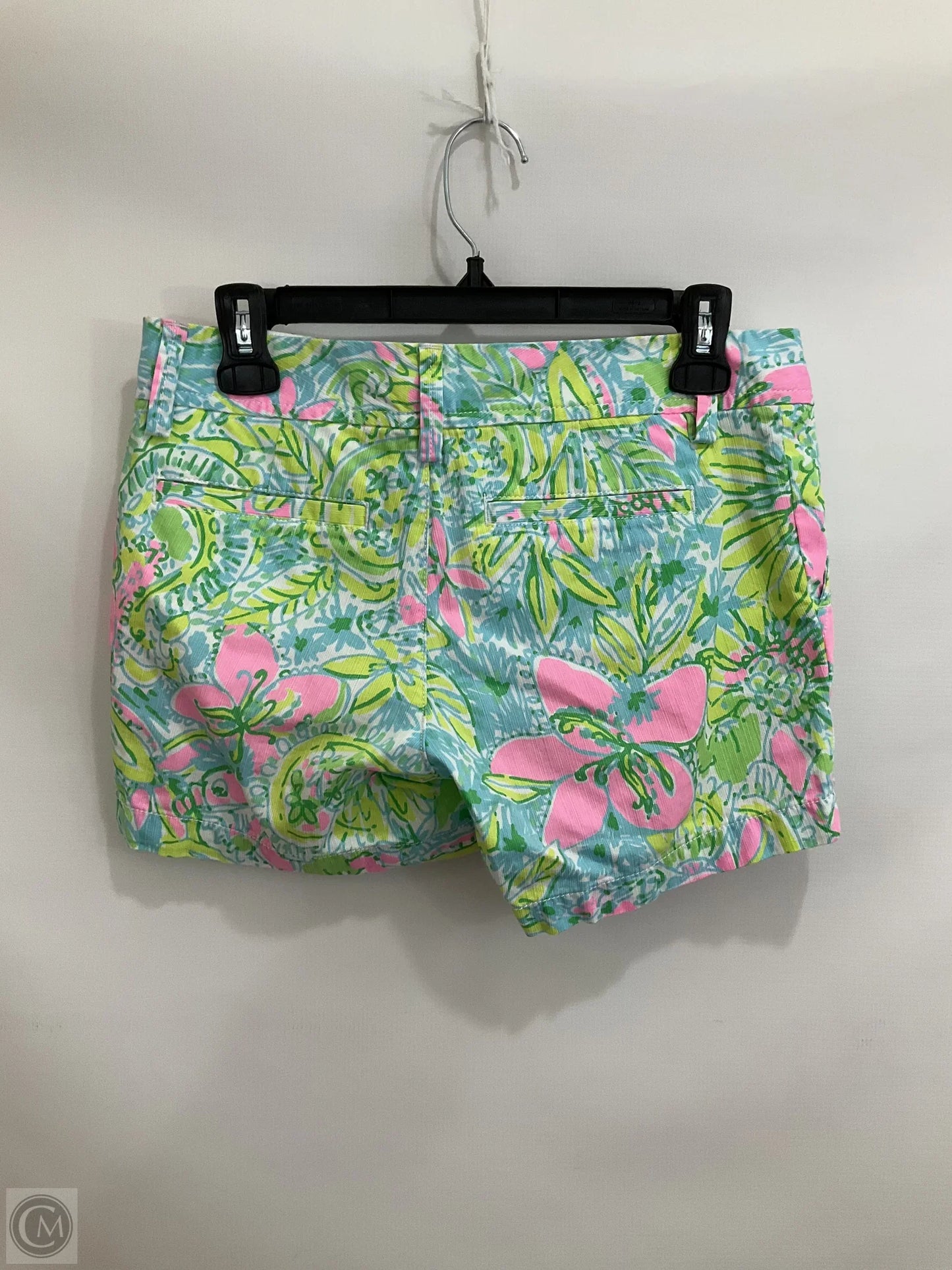 Shorts By Lilly Pulitzer In Floral Print, Size: 2