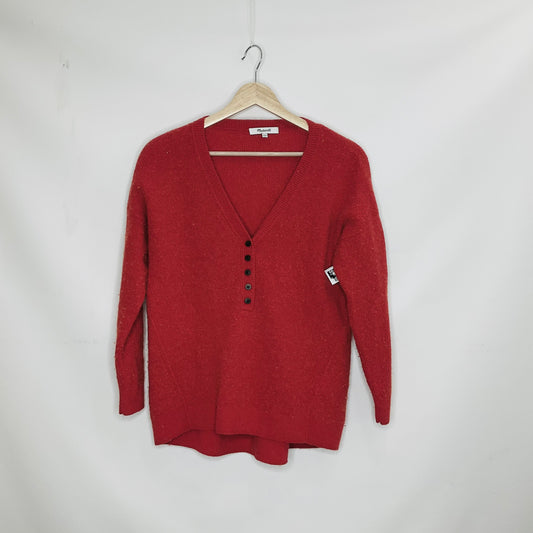 Orange Sweater Madewell, Size Xxs