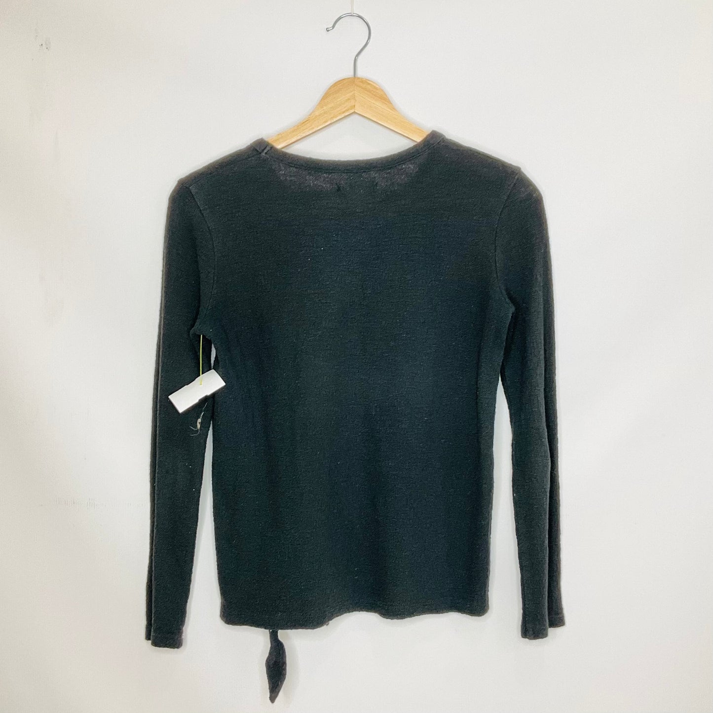 Top Long Sleeve By Madewell In Black, Size: Xxs