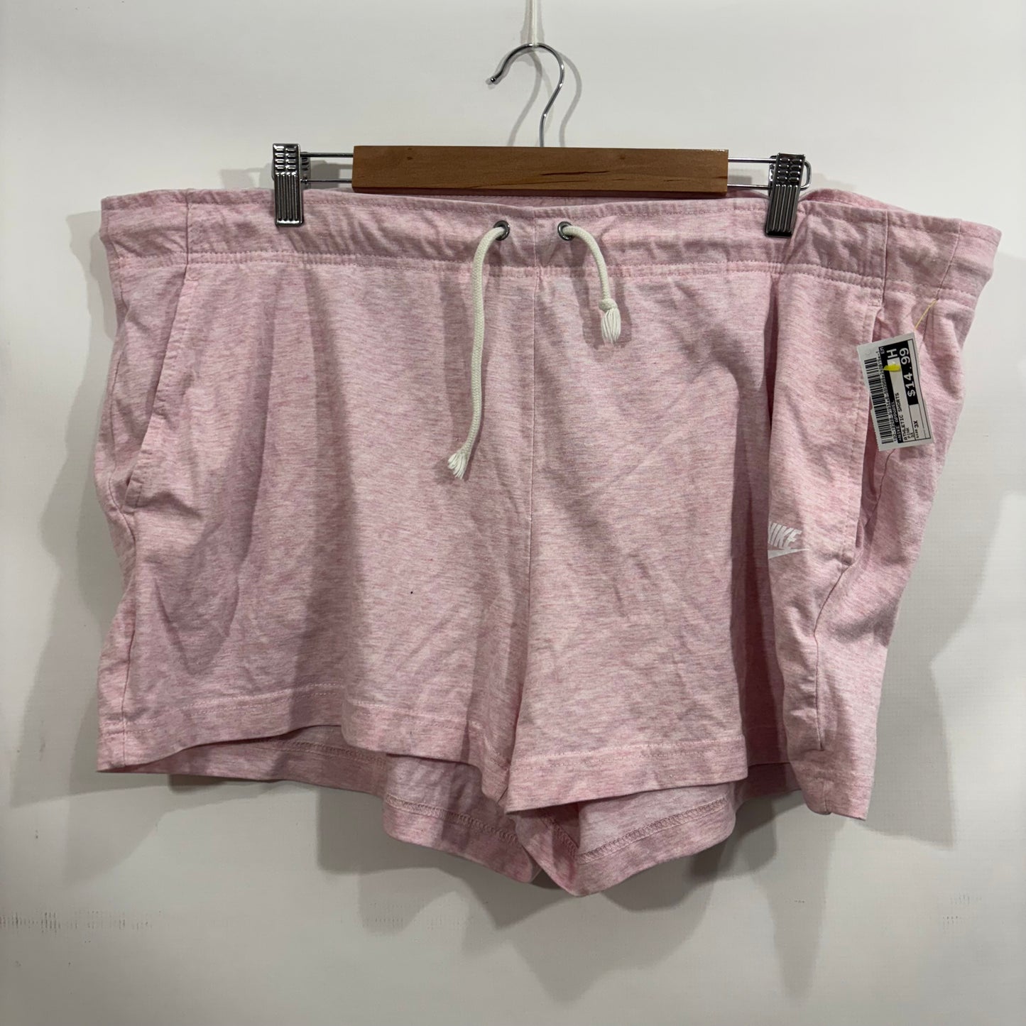 Athletic Shorts By Nike Apparel In Pink, Size: 3x