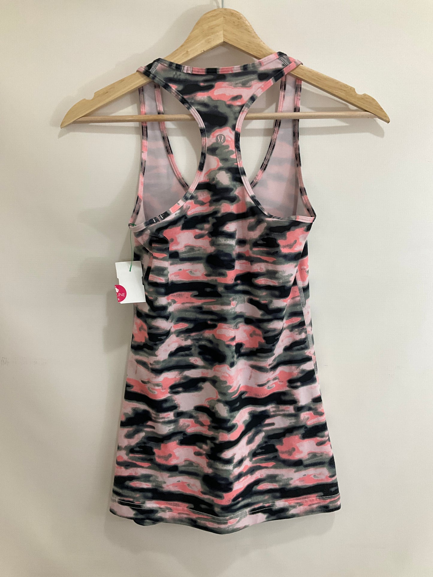 Athletic Tank Top By Lululemon In Pink, Size: 6