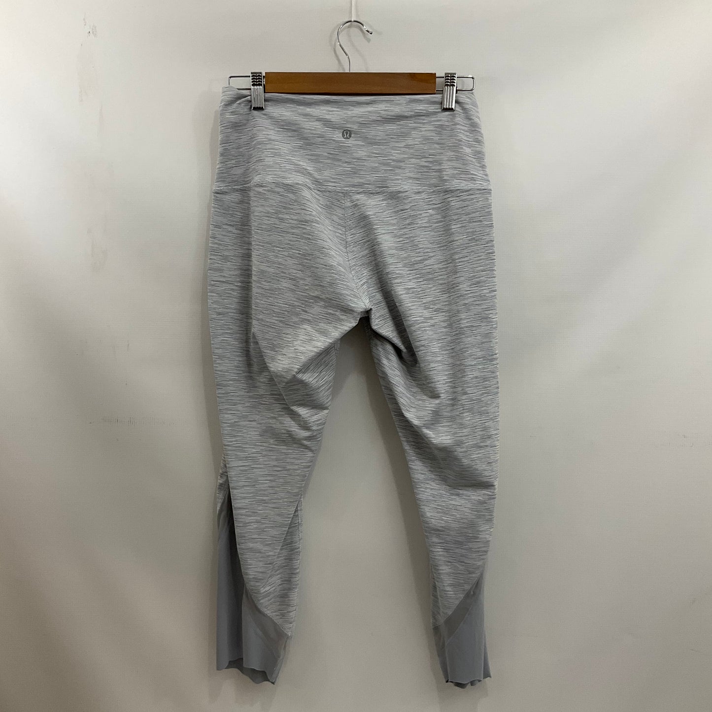 Athletic Leggings By Lululemon In Grey, Size: 10