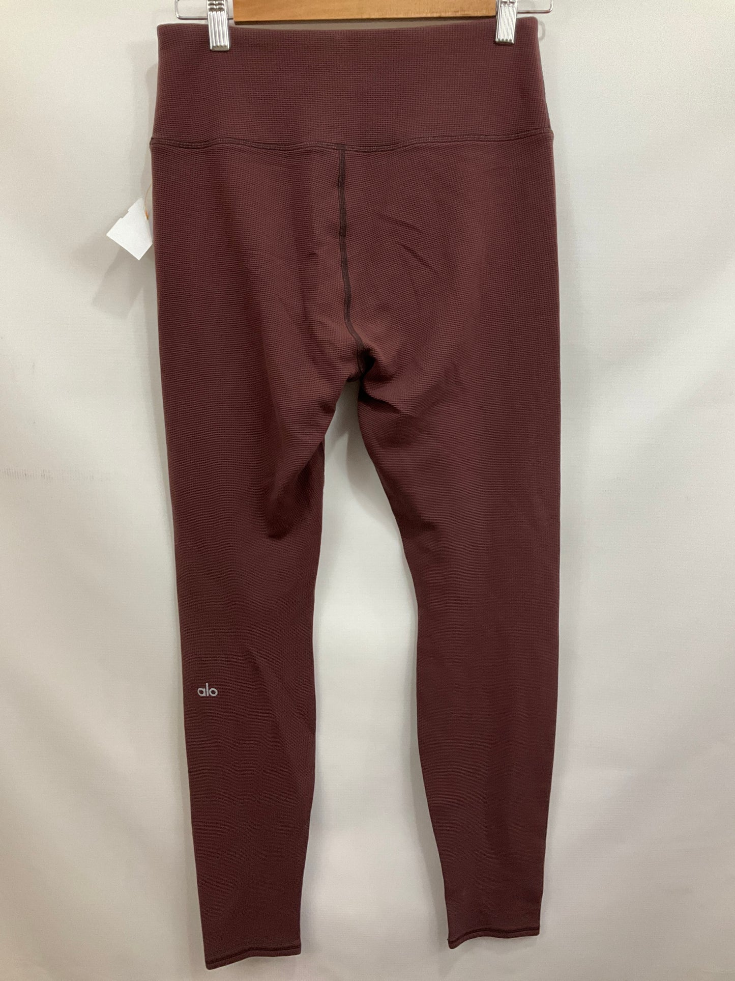 Athletic Leggings By Alo In Brown, Size: L