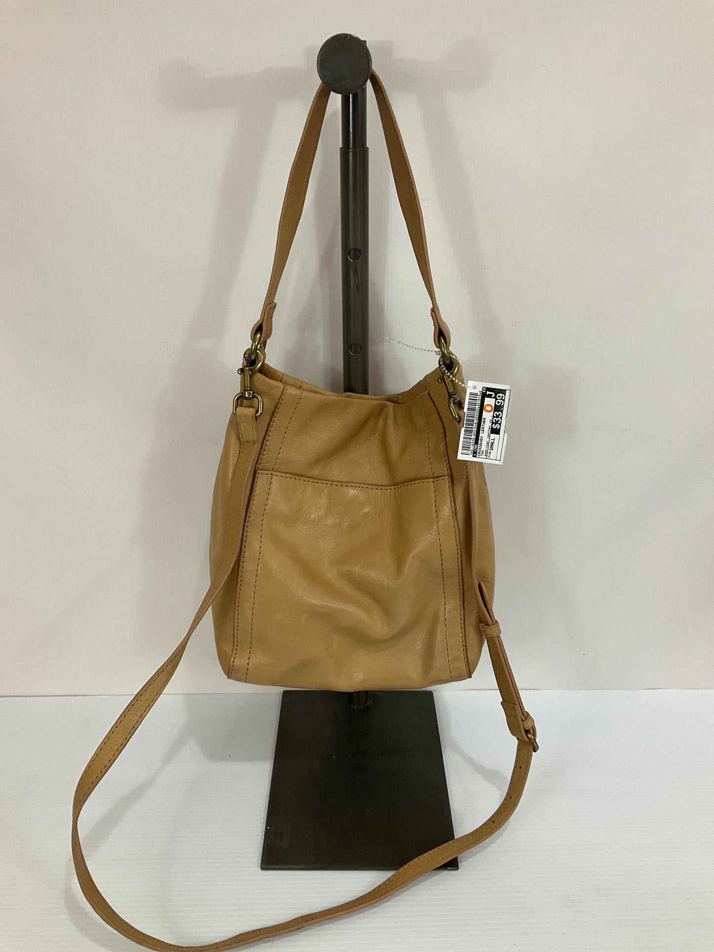 Crossbody Leather By Cmb, Size: Small