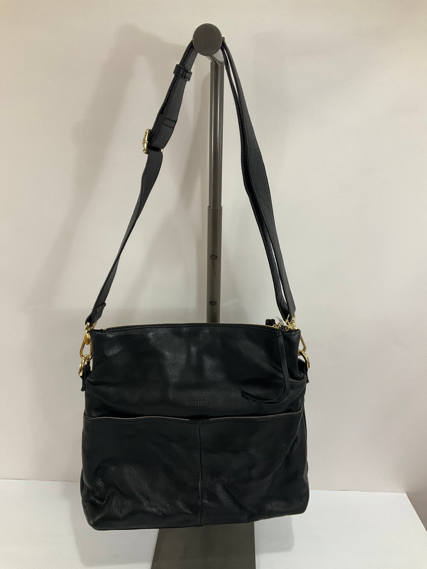 Crossbody Leather By Margot, Size: Medium