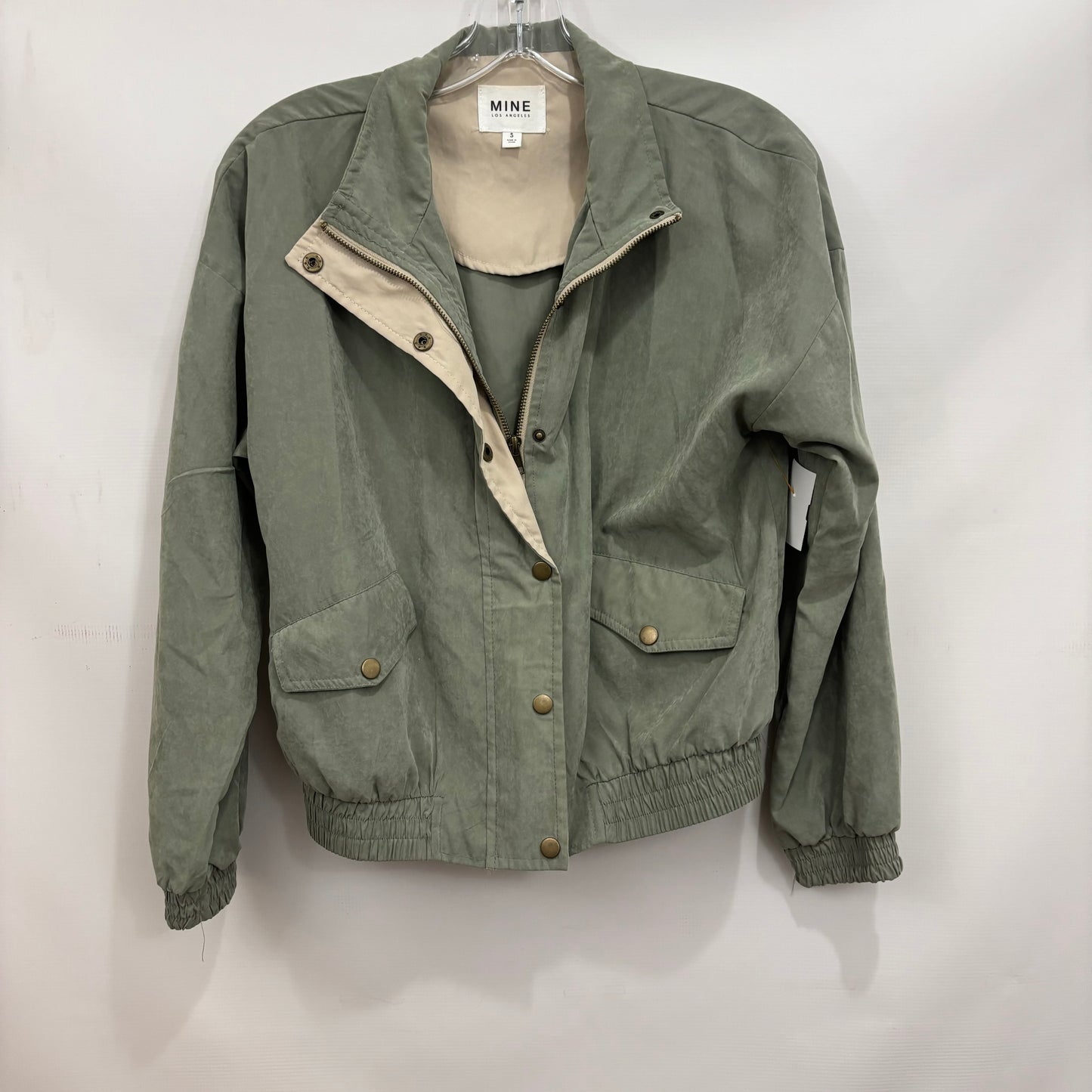 Jacket Other By Mine In Green, Size: S