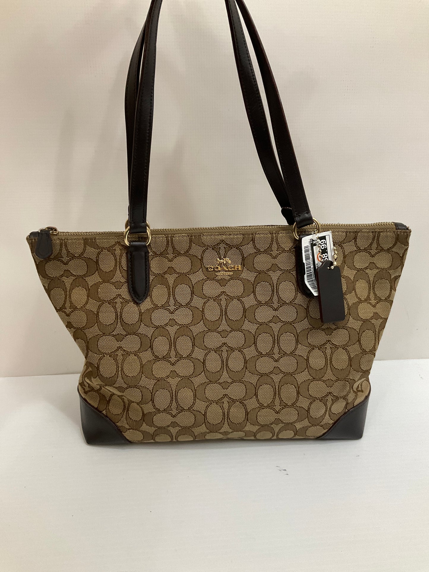 Handbag Designer By Coach, Size: Medium