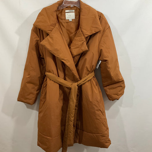 Jacket Puffer & Quilted By A New Day In Tan, Size: M