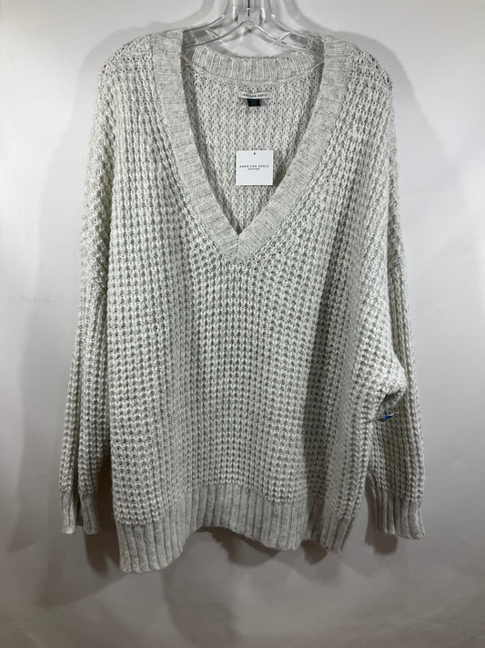 Sweater By American Eagle In Grey, Size: Xl